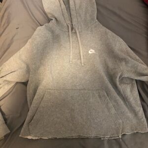 Nike Women's Heather Gray Hoodie